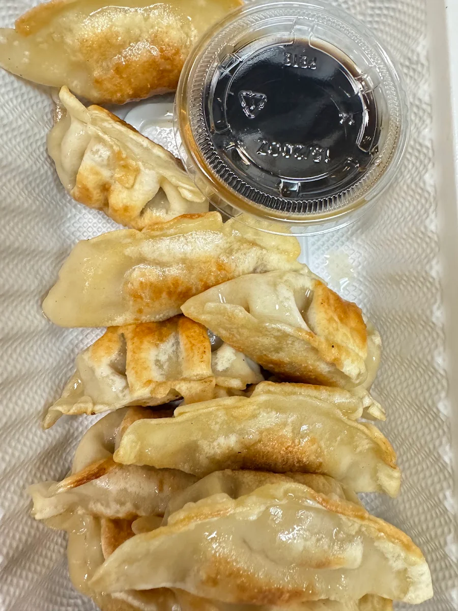 pork dumplings 猪肉煎饺